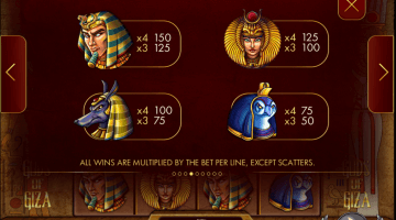 Play Gods Of Giza Slot