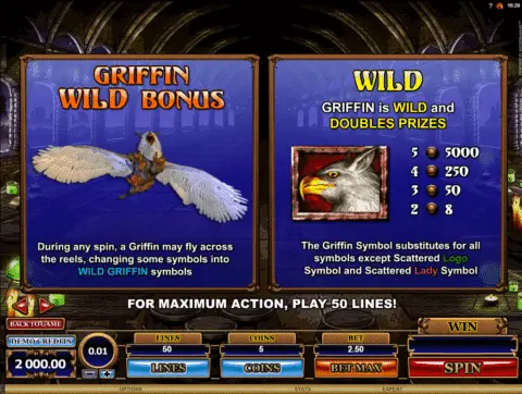 Play Great Griffin Slot