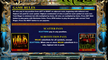 Play Jekyll And Hyde Slot