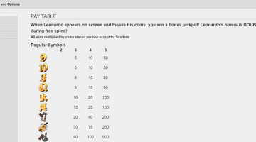 Play Leonardos Loot Slot