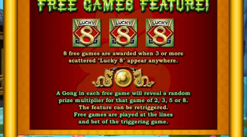 Play Lucky 8 Slot