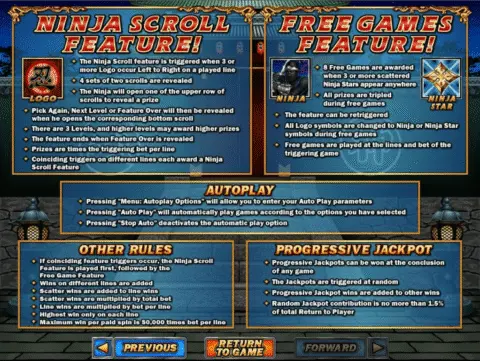 Play Ninja Star Slot