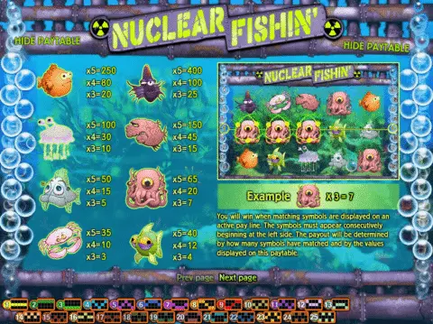 Play Nuclear Fishin’ Slot