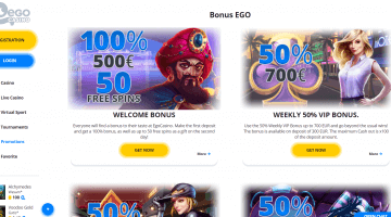 Ego Casino Promotions