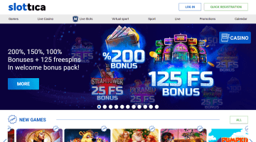 Slottica Casino Free Spins