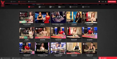 Royal Rabbit Casino Live Casino Games