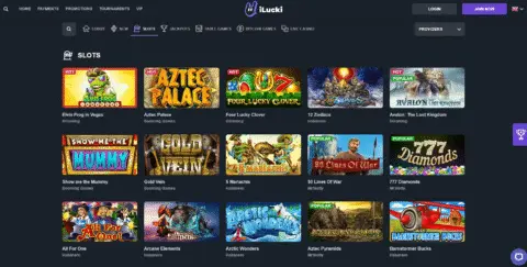 Ilucki Casino Slot Games