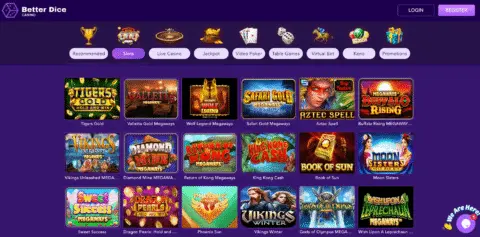 Better Dice Casino Online Slots