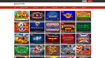 San Manuel Casino Games