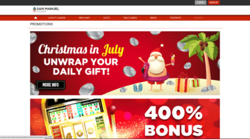 San Manuel Casino Promotions