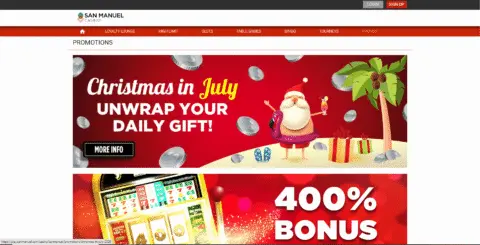 San Manuel Casino Promotions