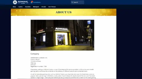 Admiral Casino About Us