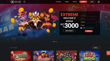 Casino Extreme Homepage