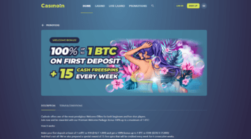 Casinoin Casino Promotions