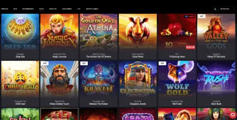 Cobra Casino Online Slot Games