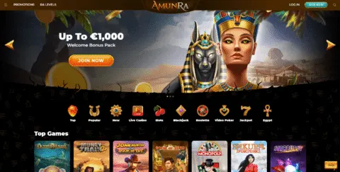 Amunra Casino Free Spins