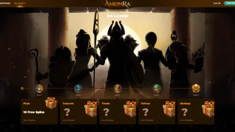 Amunra Casino Promotions