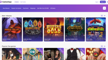 Casino Days Casino Games