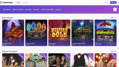 Casino Days Casino Games