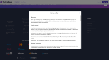 Casino Days Online Slots