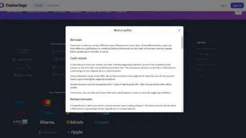 Casino Days Online Slots