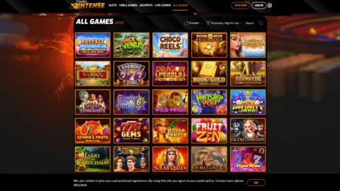 Casino Intense Casino Games