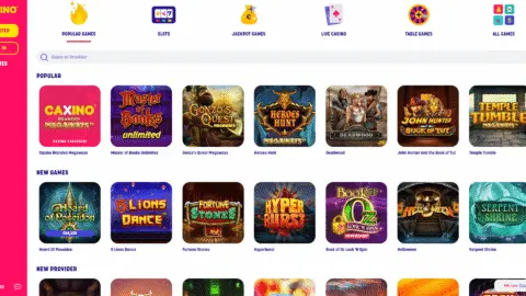 Caxino Casino Casino Games