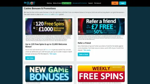 Dr Slot Casino Online Slots