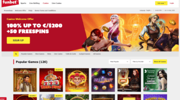 Funbet Casino Free Spins