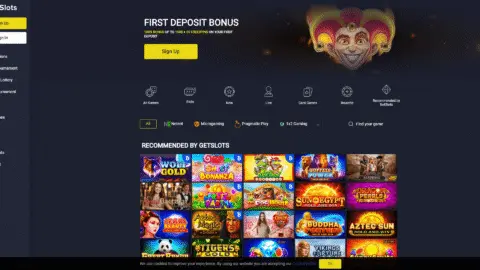 Getslots Casino Free Spins