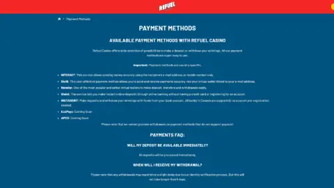 Refuel Casino Promotions