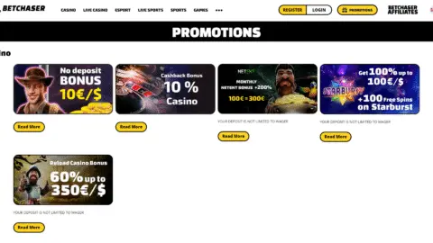 Betchaser Casino Online Slots