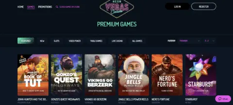Neon Vegas Casino Online Slot Games