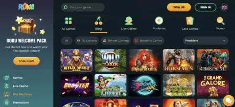 Roku Casino Online Slot Games