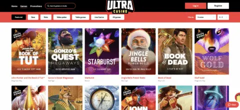 Ultra Casino Online Slots