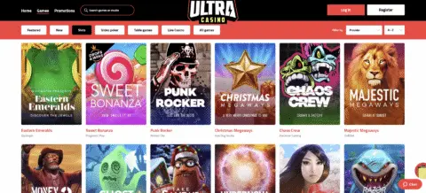 Ultra Casino Slot Games