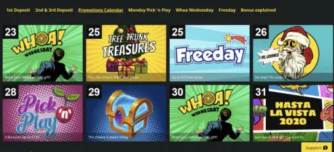 Whamoo Casino Promotions