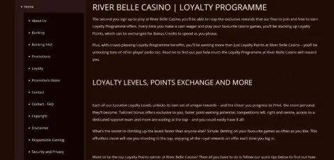 River Belle Casino Loyalty