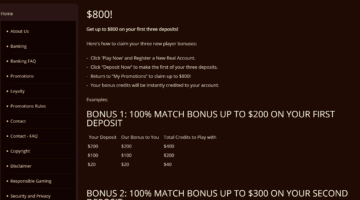 River Belle Casino Promotions