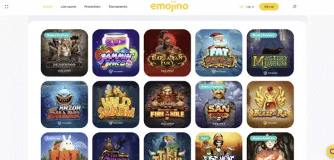 Emojino Casino Slot Games