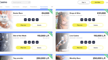 Light Casino Tournaments