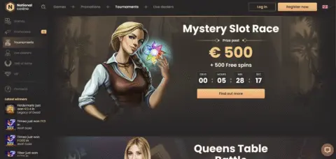 National Casino Tournaments