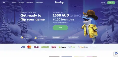 True Flip Casino Free Spins