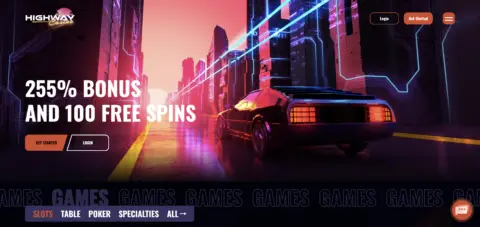 Highway Casino Free Spins