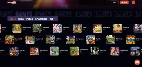 Highway Casino Slot Games