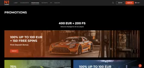N1 Casino Promotions