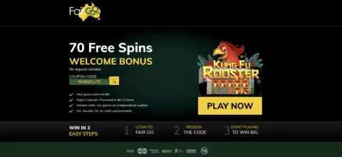 Fair Go Casino 70 Free Spins