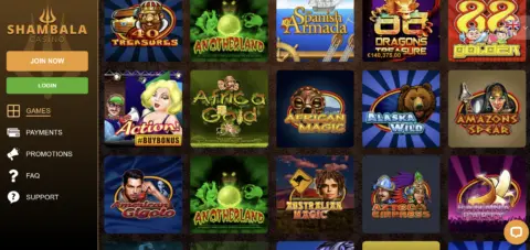 Shambala Casino Online Slots 1