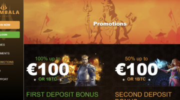 Shambala Casino Promotions