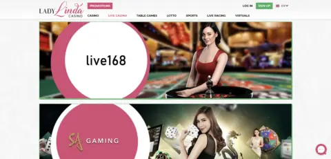 Lady Linda Casino Live Casino